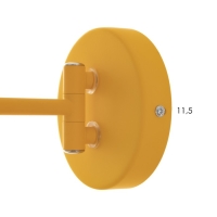Бра "Центрик" Е27 желтый 61х12х10 см Бра "Центрик" Е27 желтый 61х12х10 см
