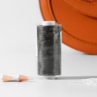 Нитки вощёные, плоские, 150D/16, 0,8 мм, 50 ± 2 м, цвет серый Нитки вощёные, плоские, 150D/16, 0,8 мм, 50 ± 2 м, цвет серый