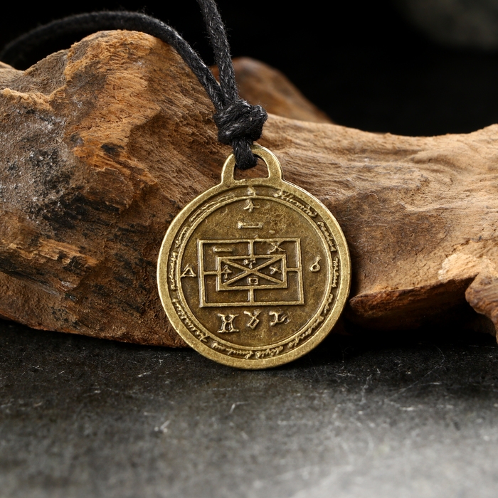 Амулет-брелок Амулет-брелок "Колесо Фортуны" №25, металлический