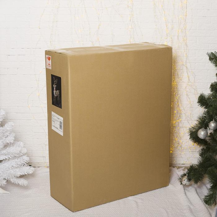 Светодиодная фигура &laquo;Косуля&raquo; 80 &times; 130 &times; 50 см, акрил, 228 LED, 8 режимов, 24 В, свечение белое