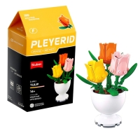 Конструктор &laquo;Цветы в горшочке&raquo;, 6 видов, МИКС