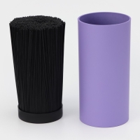 Подставка для ножей с наполнителем Доляна &laquo;Нео&raquo;, 22&times;11 см, покрытие soft-touch, цвет фиолетовый