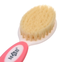 Набор расчесок с нейлоновой щетиной М&В, цвет розовый Набор расчесок с нейлоновой щетиной М&В, цвет розовый