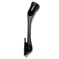 Фиксатор дверной LOCKLAND, "козья ножка", цвет черный Фиксатор дверной LOCKLAND, "козья ножка", цвет черный