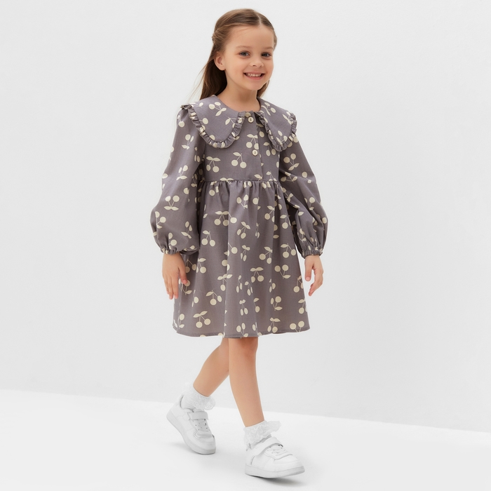 Платье детское с воротником KAFTAN р.28 (86-92 см)