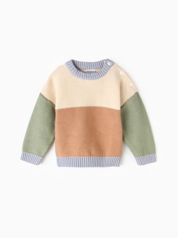 Джемпер Крошка Я Colourblock, р. 86-92 см