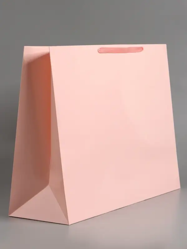 Пакет ламинированный горизонтальный "Розовый", XXL  61 х 46 х 20 см