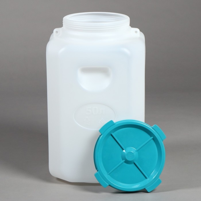 Бочка пищевая, 50 л, горловина 21.5 см, с крышкой