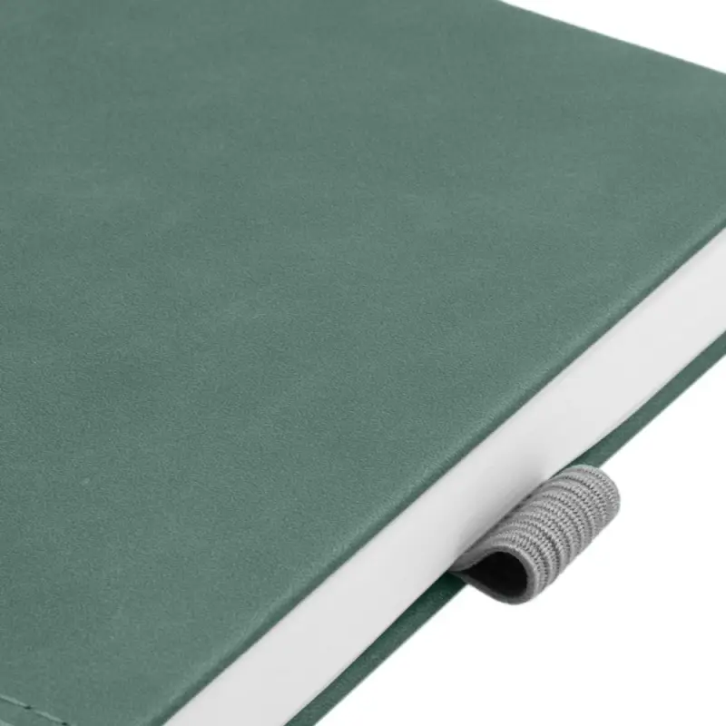 Ежедневник Horizon, недатированный, серый с зеленым