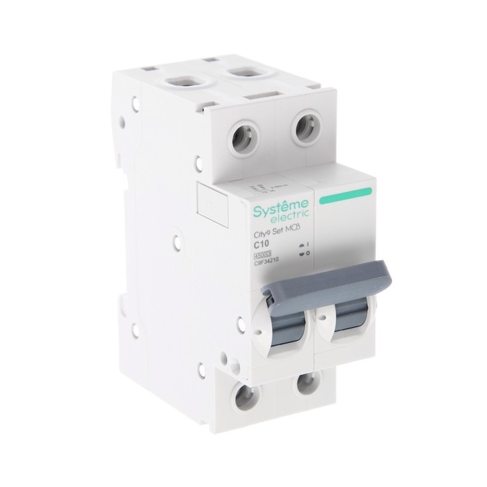 Автоматический выключатель SE City9 Set, С, 10 А, 2P, 4.5 kA, 230 В