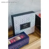 Кондитерская упаковка, коробка &laquo;For you&raquo;, 14 х 14 х 3,5 см