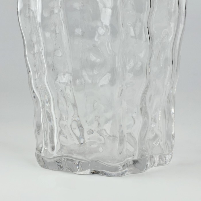 Ваза для цветов &laquo;Марбл&raquo; из прозрачного стекла 23&times;15&times;9 см
