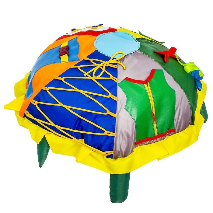 Мягкий модуль «Черепашка» дидактический, МИКС Мягкий модуль «Черепашка» дидактический, МИКС