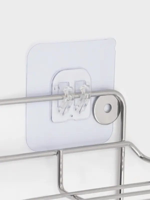 Держатель для туалетной бумаги с полочкой, цвет хром 19x10x14,5 см