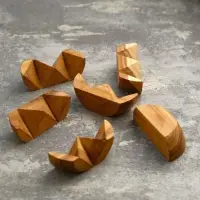 Головоломка из дерева &laquo;Шарик&raquo;, 6 частей, 6&times;6&times;6 см