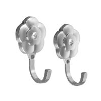 Крючок однорожковый для штор CAPPIO KC117, цвет бронза, 2 шт Крючок однорожковый для штор CAPPIO KC117, цвет бронза, 2 шт