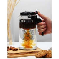 Чайник заварочный стеклянный Дорого внимание &laquo;Цветы&raquo;, 900 мл