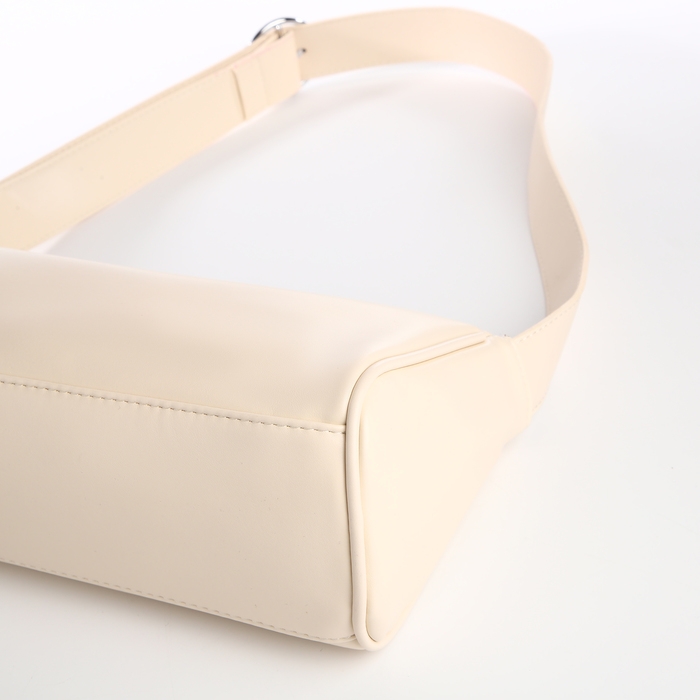 Сумка женская кросс-боди, на молнии, цвет бежевый