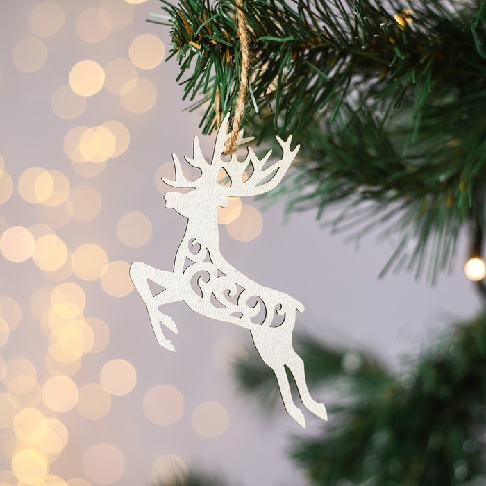 Ёлочные игрушки новогодние &laquo;Новый год: Чудес и волшебства&raquo;, набор 5 шт