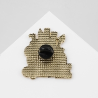 Значок &laquo;Рукоделие&raquo;, цветной в золоте