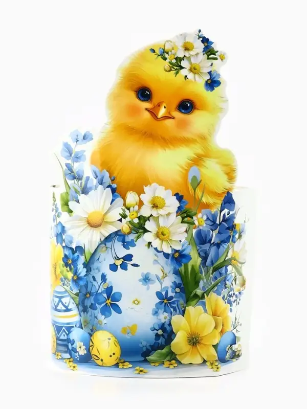 Форма ободок для кулича &laquo;Мира и тепла&raquo;, на Пасху, 31.9&times;16.8 см