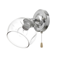 Бра "Берта" 1хЕ27 40Вт хром 21х13х23 см Бра "Берта" 1хЕ27 40Вт хром 21х13х23 см