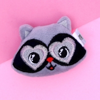 Мягкий магнит &laquo;Ты навсегда в моём сердце&raquo;, енот