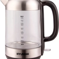 Чайник HYK-G4034 1.8л. 2200Вт черный