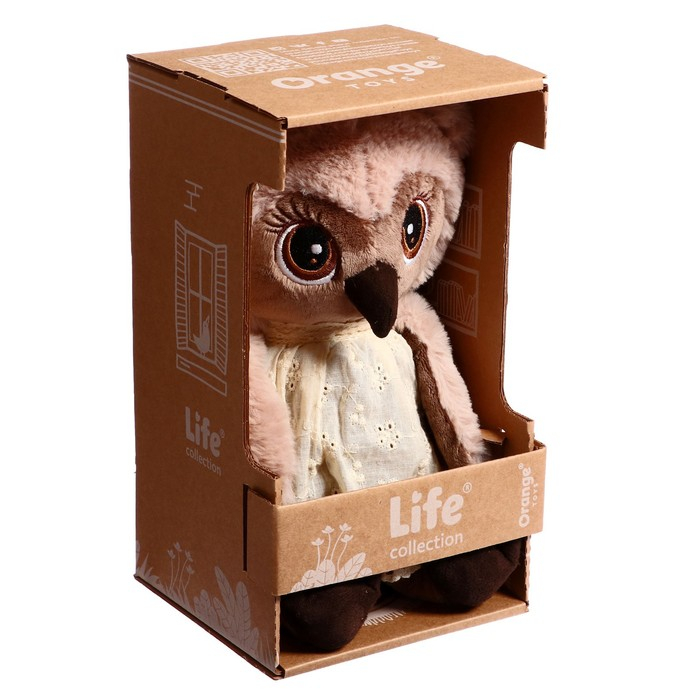 Мягкая игрушка «Сова Соня: Нежность», 20 см Мягкая игрушка «Сова Соня: Нежность», 20 см