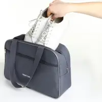 Сумка спортивная, TEXTURA, маленький размер, цвет серый