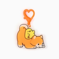 Брелок для ключей &laquo;Сиба-ину&raquo;, 5 х 7.2 см