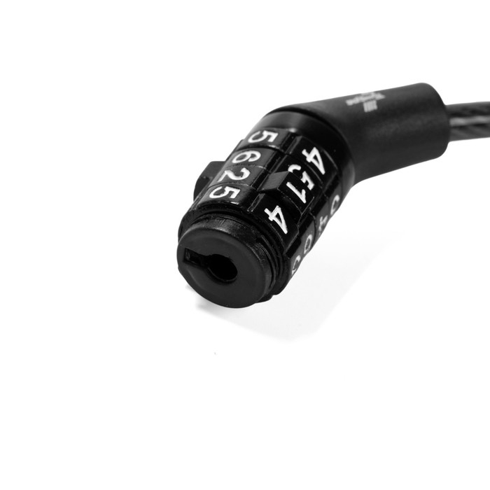 Замок навесной велосипедный ТУНДРА, кодовый, 6х650 мм Замок навесной велосипедный ТУНДРА, кодовый, 6х650 мм