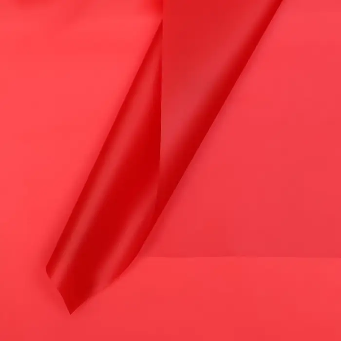 Пленка для цветов, матовая, алый, 57&times;57 см, 55 мкм