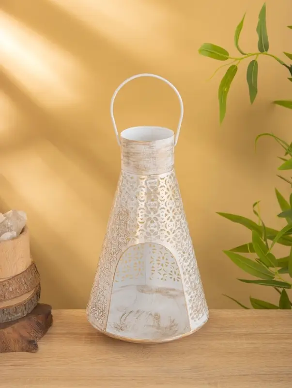 Подсвечник "Башня" 17х17х29 см, металл