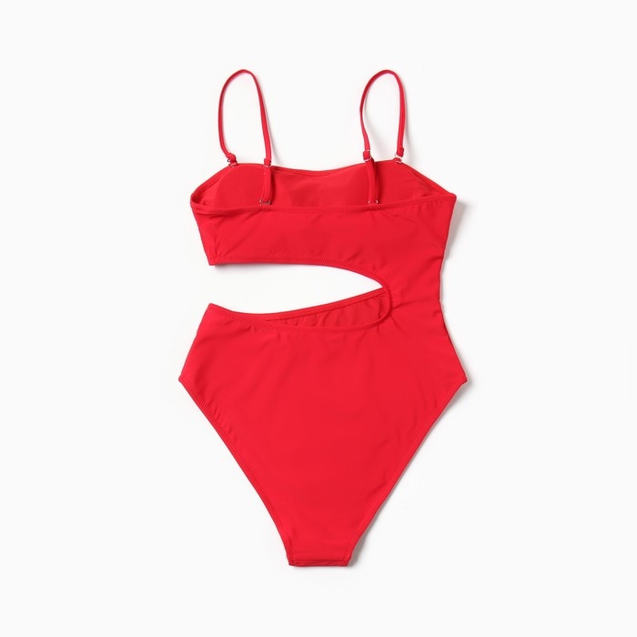 Купальник слитный женский MINAKU цвет красный, размер 44