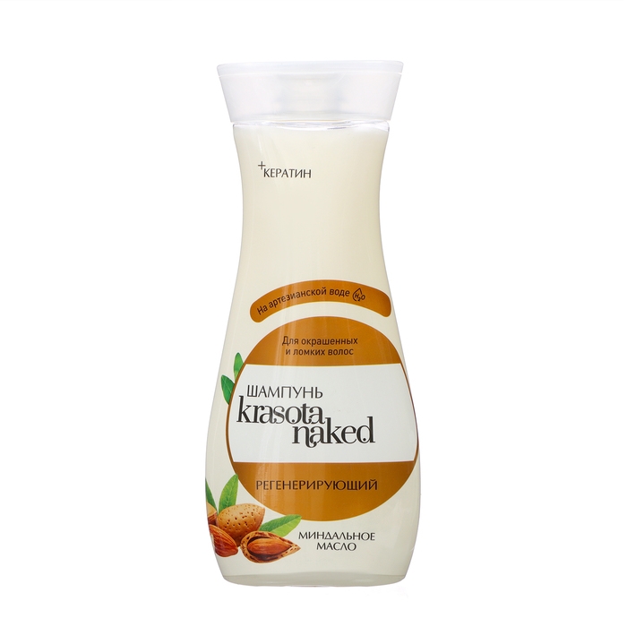 Шампунь для волос Krasota Naked, регенерирующий, 400 мл Шампунь для волос Krasota Naked, регенерирующий, 400 мл