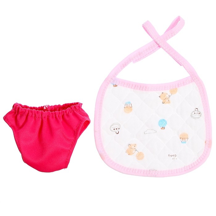 Аксессуары для кукол &laquo;Любимый малыш&raquo;, в сумочке, мишка