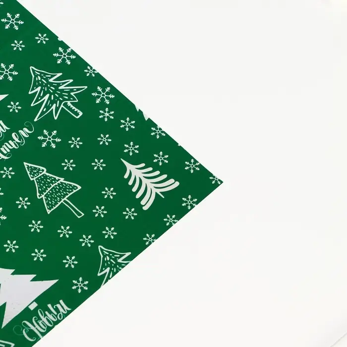 Плёнка упаковочная голография &laquo;Лес&raquo;, 100 х 70 см