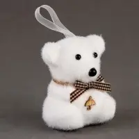 Игрушка из пенопласта &laquo;Мишки&raquo; с зонтиком, 8 см