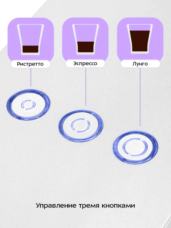 Кофеварка "3 в 1" капсульная рожковая КТ-7497 - 1400 Вт