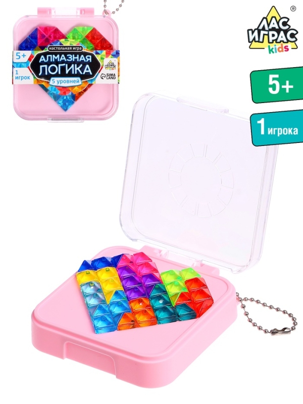 Настольная игра Настольная игра "Алмазная логика" цвет МИКС