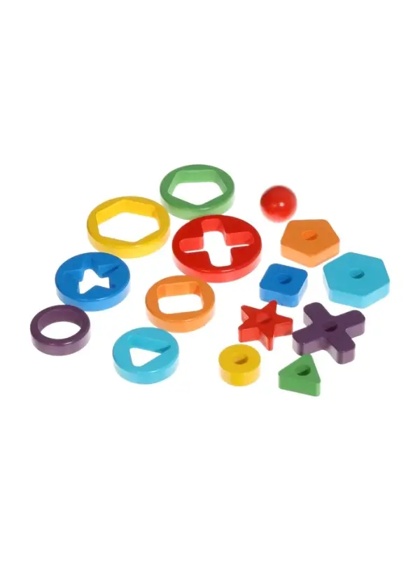 Пирамидка-сортер  детская развивающая