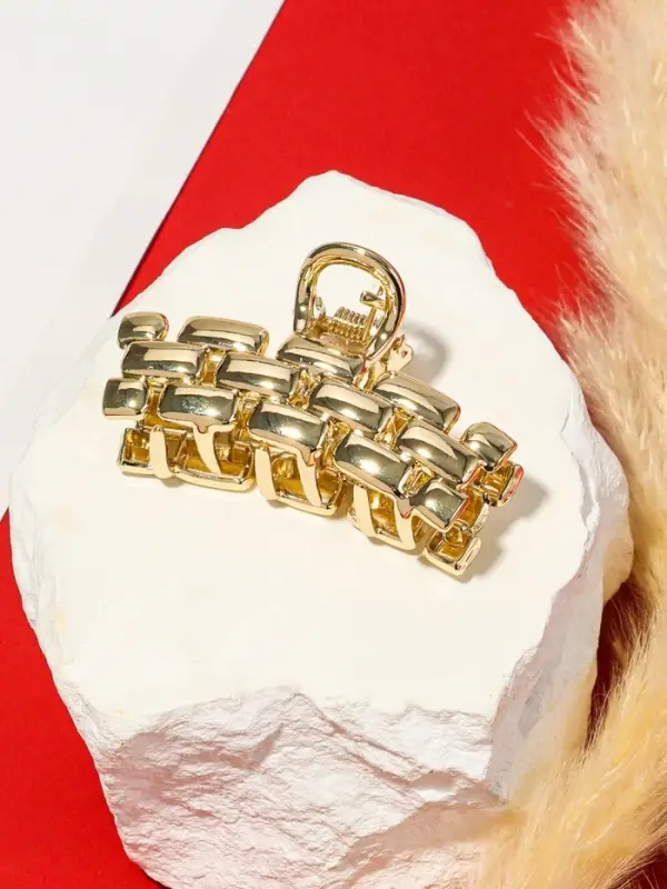 Краб для волос "Раон" 5 см, золото