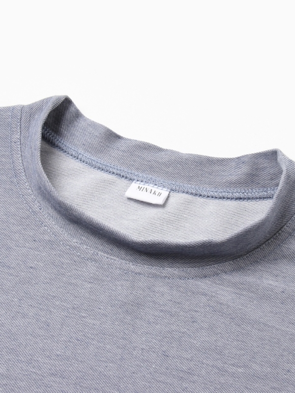 Футболка мужская MINAKU REGULAR: цвет голубой, размер 48 Футболка мужская MINAKU REGULAR: цвет голубой, размер 48