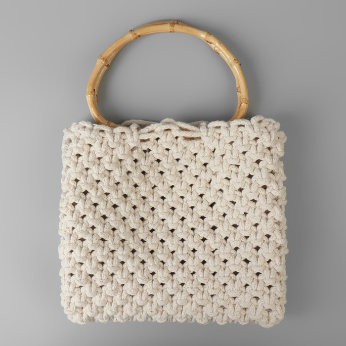 Ручки для сумки, 2 шт, бамбук, 17 × 12 см, толщина 0,8 см Ручки для сумки, 2 шт, бамбук, 17 × 12 см, толщина 0,8 см