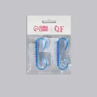 Щётки для маникюра/педикюра, 2 шт., 6.5&times;1.3 см, МИКС