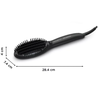 Расческа-выпрямитель Karl Lagerfeld CF582LF0, черная