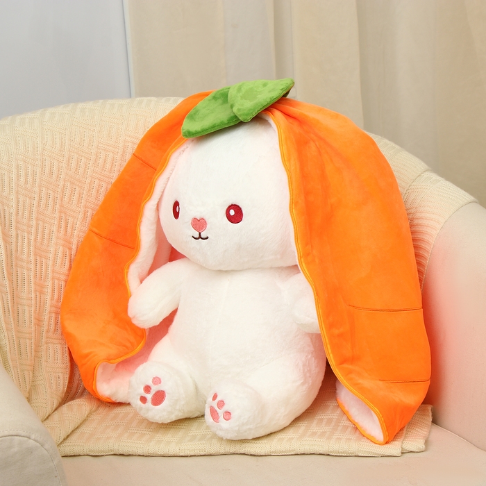 Мягкая игрушка «Зайка-морковка», 60 см Мягкая игрушка «Зайка-морковка», 60 см