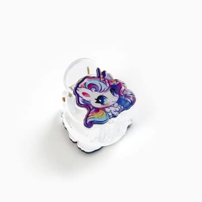 Краб для волос &laquo;Сказка&raquo;, 2.5 х 2 х 2 см