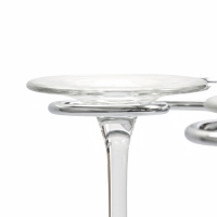 Подставка для бокалов, со стеклом, на 6 бокалов